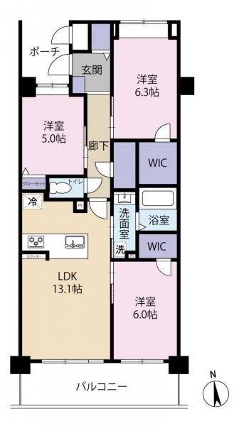 中古マンション 蕨市塚越６丁目 JR京浜東北線西川口駅 3,890万円