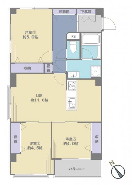 中古マンション 文京区水道１丁目 丸の内線後楽園駅 6,780万円