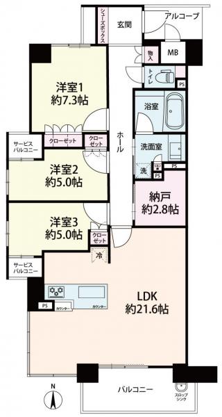 中古マンション 大阪市福島区福島７丁目 JR大阪環状線福島駅 1億4,900万円