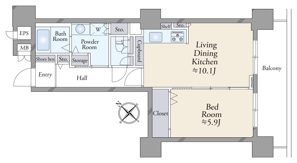中古マンション 東京都中央区月島２丁目 都営大江戸線月島駅 9,750万円