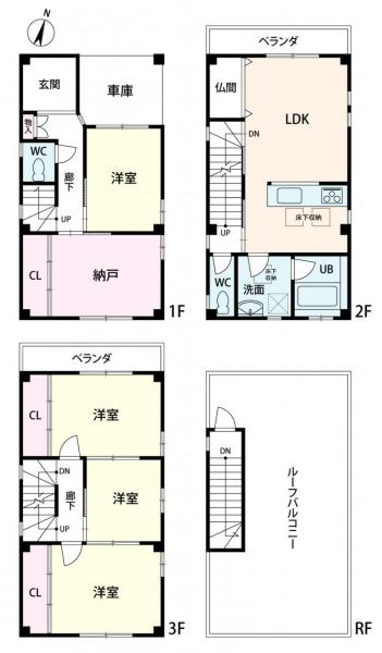 中古戸建 大阪市北区豊崎６丁目 大阪メトロ御堂筋線中津駅 6,980万円