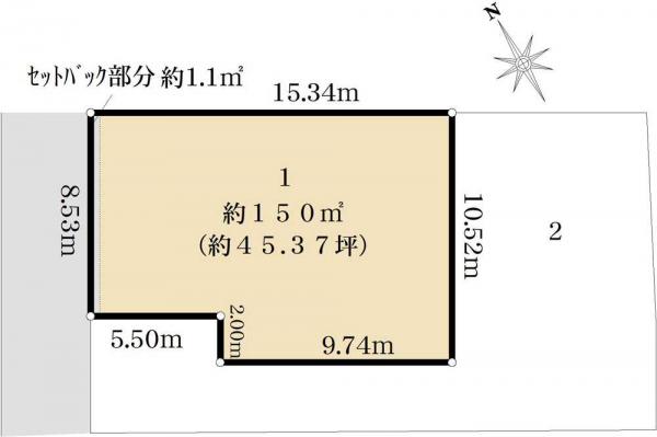 土地 東京都武蔵野市吉祥寺本町３丁目 JR中央本線吉祥寺駅 2億480万円