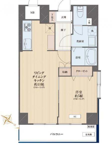 中古マンション 目黒区目黒２丁目 東急東横線中目黒駅 6,080万円