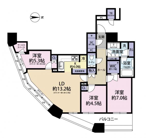 中古マンション 川崎市中原区小杉町２丁目 JR南武線武蔵小杉駅 1億5,480万円