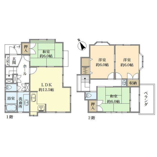 中古戸建 埼玉県さいたま市桜区栄和１丁目 JR埼京線南与野駅 3,590万円