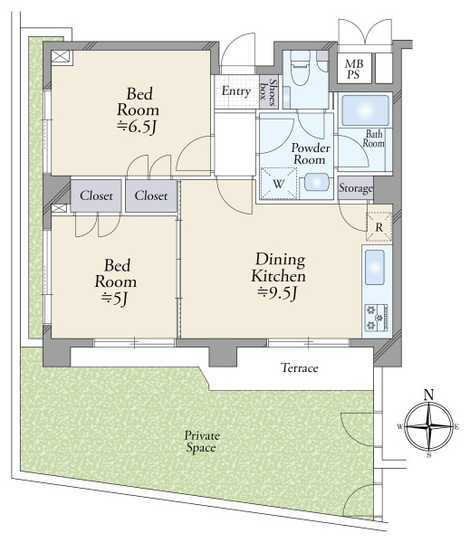 中古マンション 東京都中野区沼袋１丁目 西武西武園線沼袋駅 3,880万円