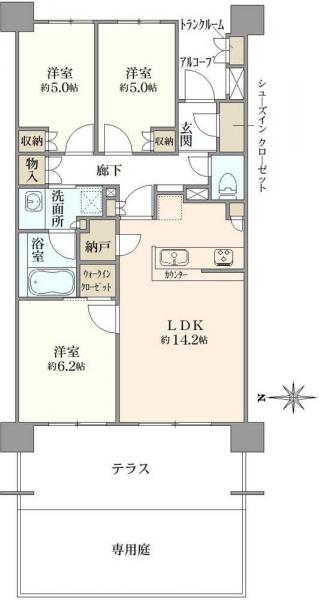 中古マンション 埼玉県さいたま市浦和区常盤８丁目 JR京浜東北線北浦和駅 6,880万円