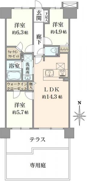 中古マンション 東京都葛飾区東立石４丁目 京成押上線京成立石駅 4,690万円