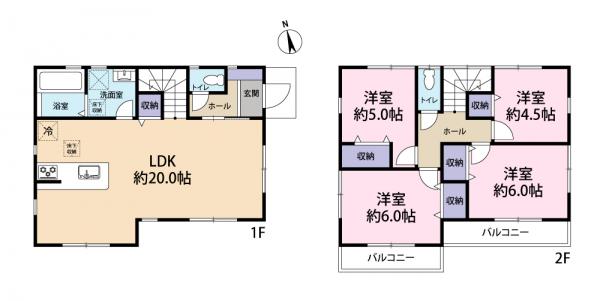 中古戸建 国立市青柳３丁目 JR南武線西国立駅 4,780万円