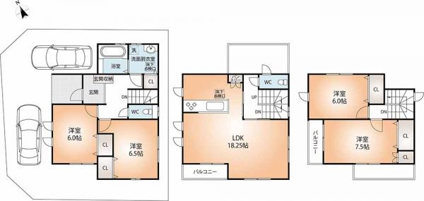 中古戸建 明石市貴崎３丁目 山陽電鉄本線林崎松江海岸駅 3,680万円
