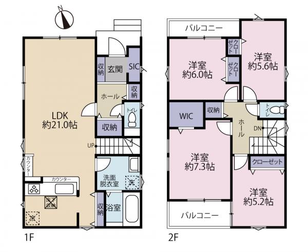 新築戸建 東大和市新堀３丁目 西武拝島線東大和市駅 5,599万円