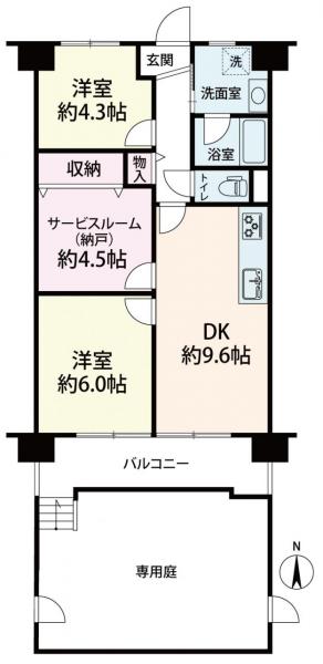 中古マンション 大阪市福島区大開3丁目 阪神本線淀川駅 2,580万円