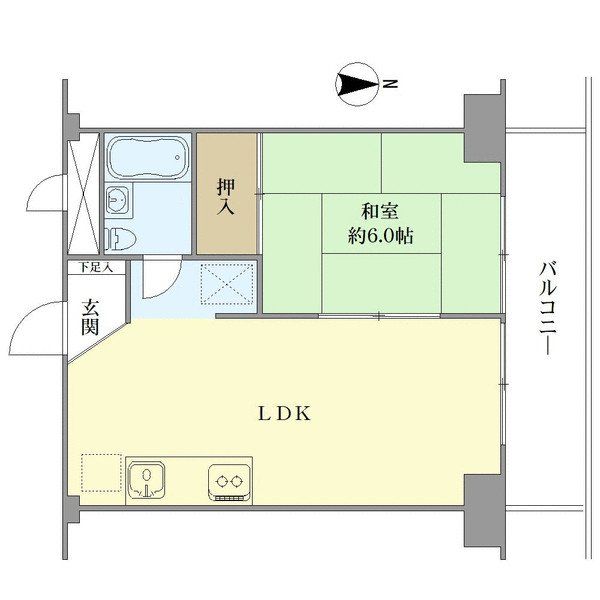 中古マンション 大阪府大阪市天王寺区生玉町 大阪メトロ谷町線谷町九丁目駅 1,420万円
