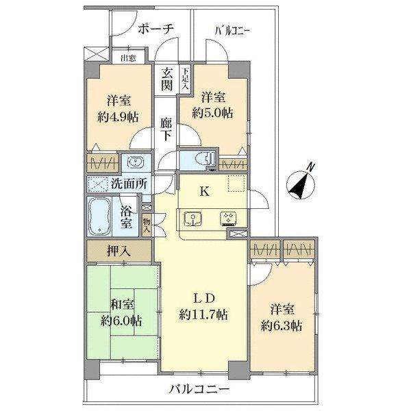 中古マンション 埼玉県さいたま市北区宮原町２丁目 埼玉新都市交通伊奈線東宮原駅 2,980万円