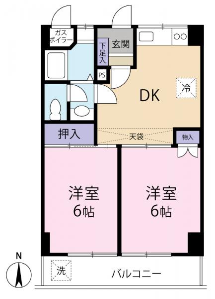 中古マンション 板橋区新河岸３丁目 都営三田線新高島平駅 1,580万円