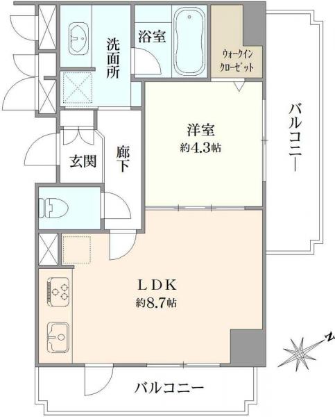 中古マンション 東京都杉並区高円寺南４丁目 JR中央本線高円寺駅 4,990万円