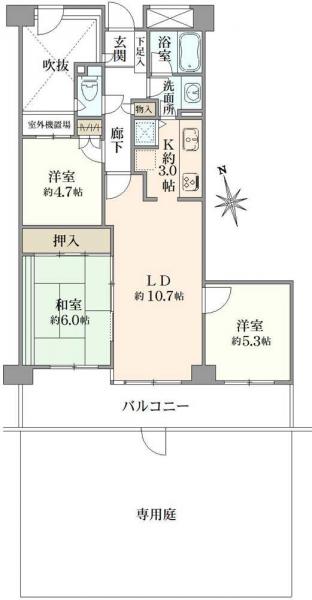 中古マンション 東京都府中市天神町１丁目 京王競馬場線府中駅 3,780万円