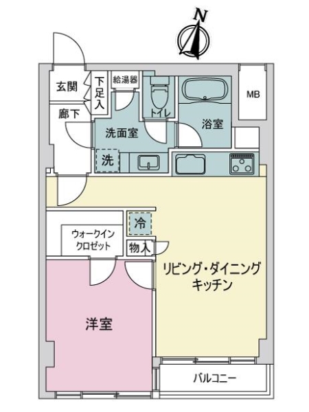 中古マンション 埼玉県さいたま市中央区上落合９丁目 JR京浜東北線大宮駅 2,480万円