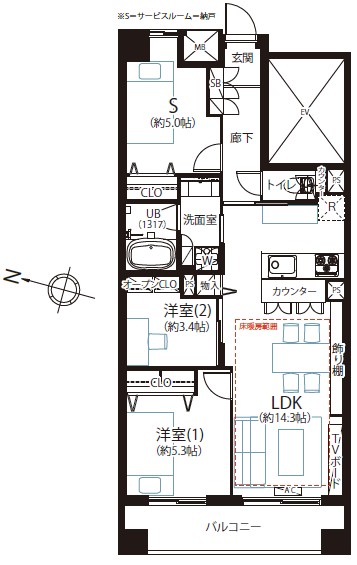 中古マンション 北区滝野川６丁目 JR埼京線板橋駅 8,299万円
