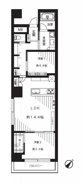 中古マンション 新宿区若葉３丁目 JR中央・総武線信濃町駅 1億1,180万円