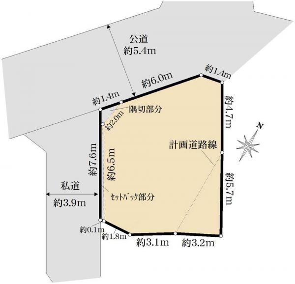 土地 東京都世田谷区桜上水１丁目 小田急線経堂駅 8,780万円