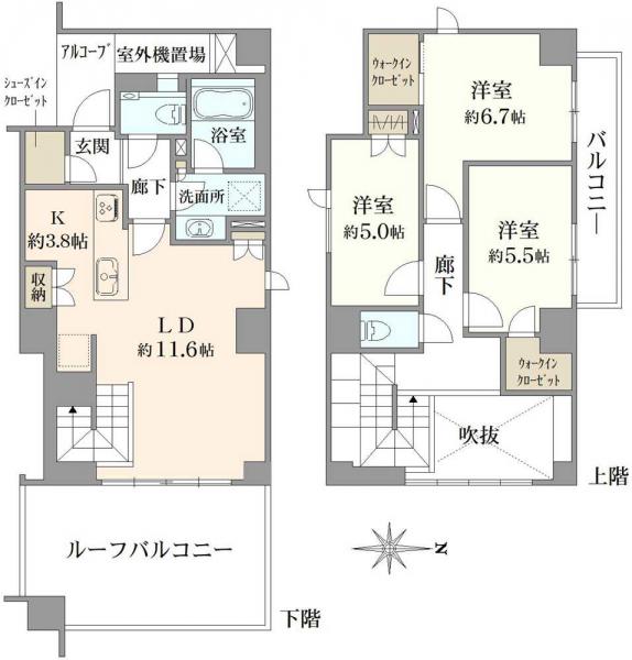 中古マンション 東京都調布市富士見町３丁目 京王競馬場線調布駅 8,980万円