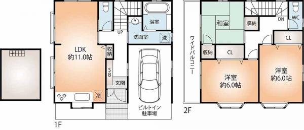 中古戸建 神戸市長田区上池田６丁目 神戸市営地下鉄西神山手線長田駅 1,980万円