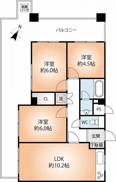 中古マンション 神戸市東灘区青木６丁目 阪神本線青木駅 1,980万円