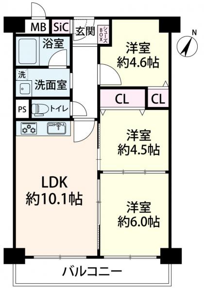 中古マンション 大阪市西淀川区出来島１丁目 阪神なんば線出来島駅 2,178万円