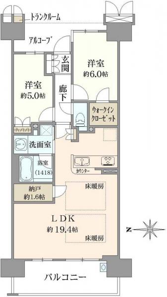 中古マンション 大阪府大阪市福島区鷺洲５丁目 阪神本線野田駅 6,580万円