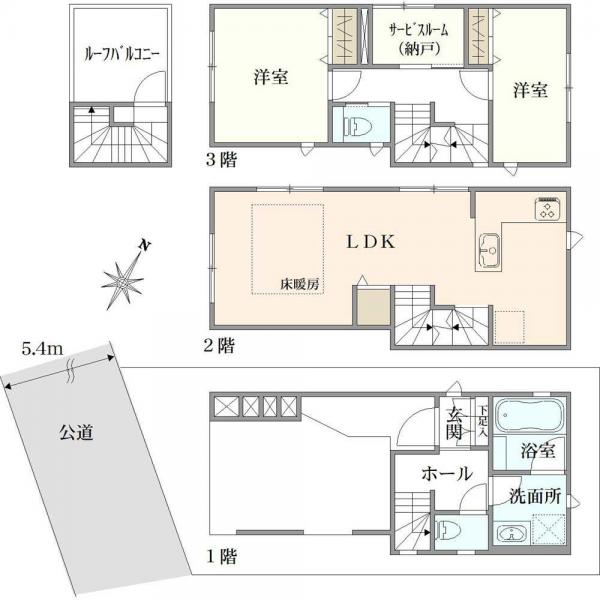 中古戸建 埼玉県さいたま市浦和区前地３丁目 JR京浜東北線浦和駅 6,780万円