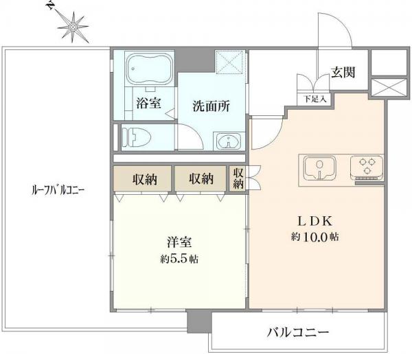 中古マンション 東京都葛飾区堀切２丁目 京成本線堀切菖蒲園駅 2,490万円