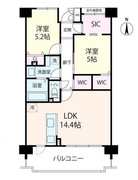 中古マンション 大阪府大阪市淀川区西中島１丁目3-11 大阪メトロ御堂筋線西中島南方駅 4,980万円