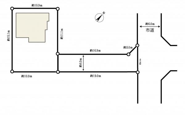 土地 鴻巣市天神５丁目 JR高崎線鴻巣駅 1,650万円