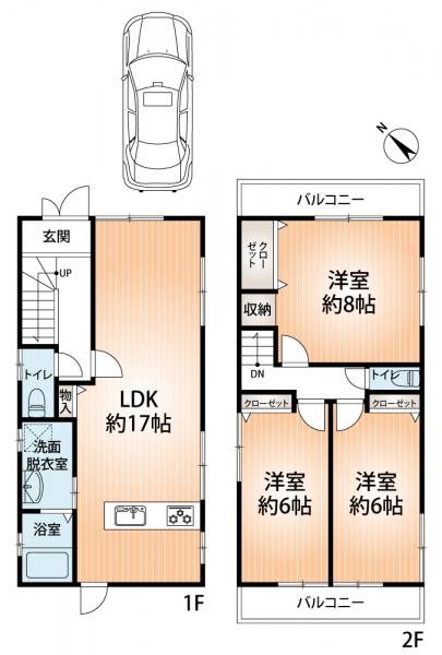 中古戸建 神戸市長田区長尾町２丁目 神戸市営地下鉄西神山手線板宿駅 2,899万円