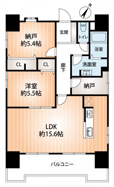 中古マンション 神戸市兵庫区塚本通５丁目 JR山陽本線兵庫駅 2,099万円