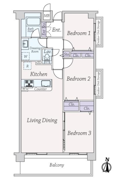 中古マンション 兵庫県西宮市一里山町 阪急今津線仁川駅 2,980万円