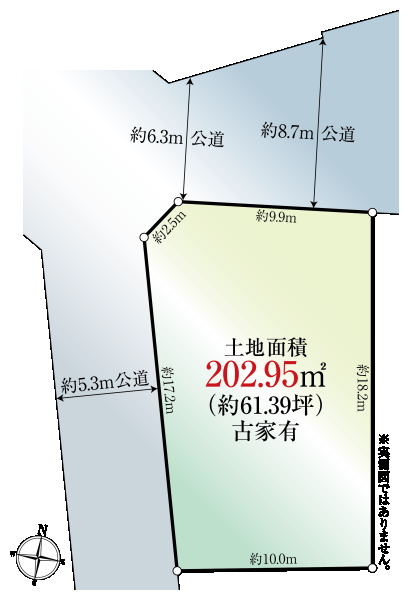 土地 東京都世田谷区砧８丁目 小田急線成城学園前駅 2億3,000万円