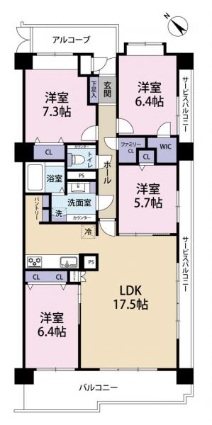 中古マンション 上尾市上町２丁目 JR高崎線上尾駅 4,090万円