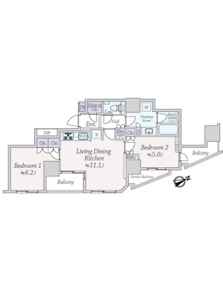中古マンション 東京都三鷹市下連雀４丁目 JR中央本線三鷹駅 6,780万円