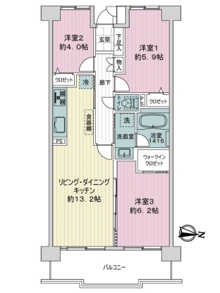 中古マンション 東京都江戸川区西葛西６丁目 東西線西葛西駅 5,380万円