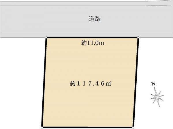 土地 埼玉県川口市桜町３丁目 埼玉高速鉄道新井宿駅 4,000万円