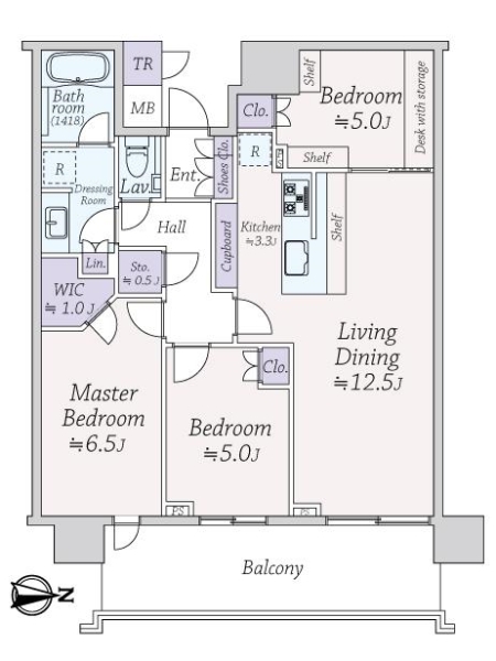 中古マンション 東京都中央区晴海２丁目 有楽町線月島駅 1億5,600万円