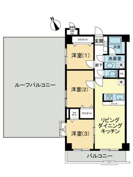 中古マンション 東京都府中市本宿町１丁目 JR南武線西府駅 3,380万円