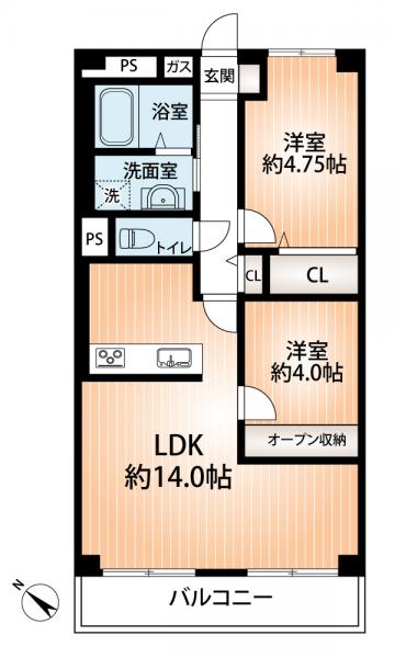 中古マンション 神戸市東灘区本庄町３丁目 阪神本線深江駅 2,598万円