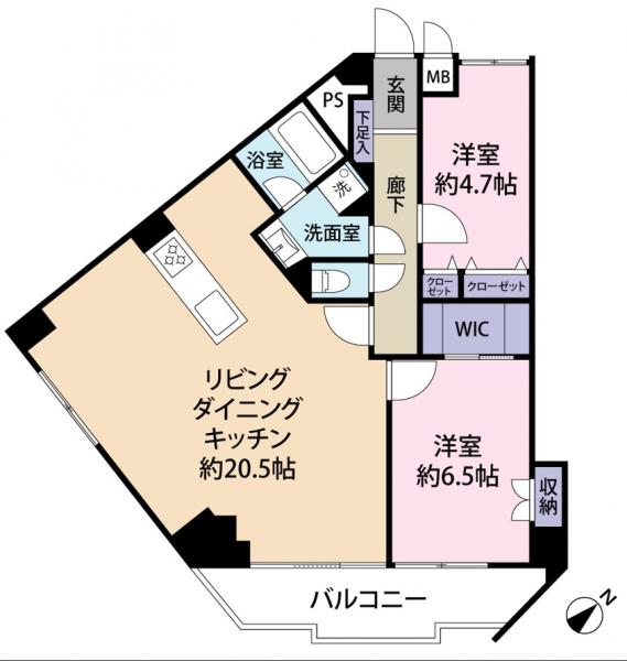 中古マンション 新宿区住吉町 都営新宿線曙橋駅 1億2,300万円