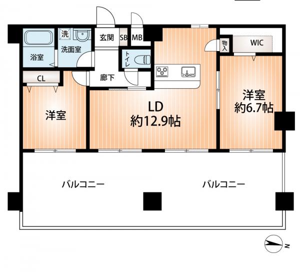 中古マンション 神戸市灘区岩屋中町３丁目 阪神本線岩屋駅 2,298万円