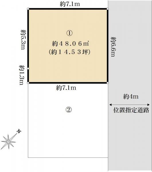 土地 千葉県市川市平田４丁目 JR中央・総武線本八幡駅 2,930万円