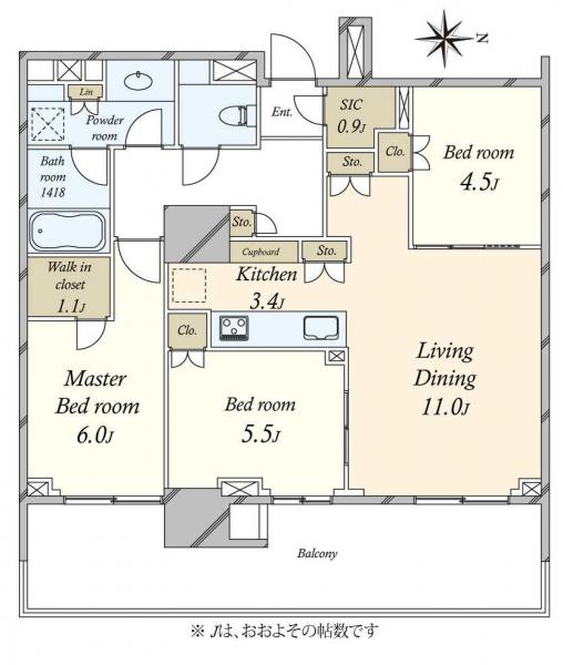 新築マンション 東京都中央区晴海５丁目 都営大江戸線勝どき駅 1億7,000万円