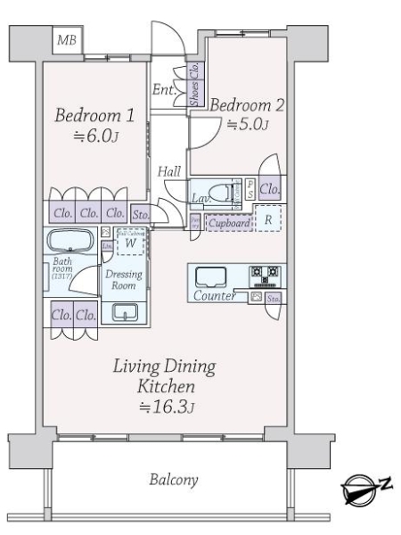 中古マンション 東京都港区芝浦４丁目 JR山手線田町駅 1億3,500万円